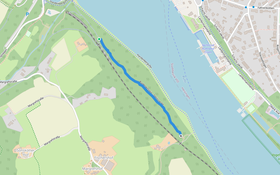 BaldeneySteig - Steilstrecke