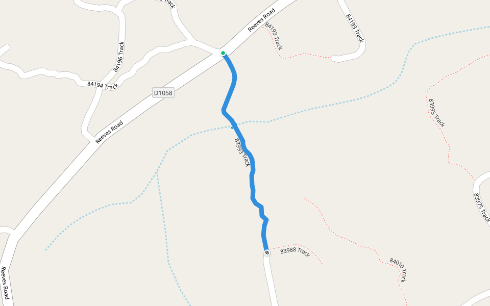 83993 Track walking route map in Cele