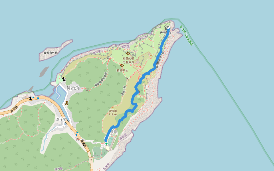 鼻頭角燈塔步道