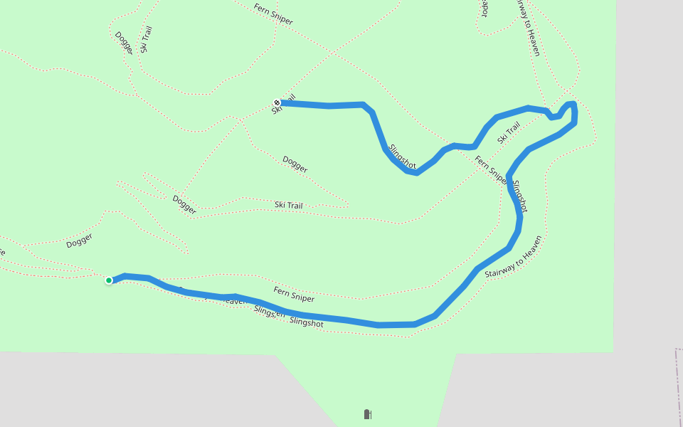 Slingshot Hiking Trail Eau Claire, Wisconsin Pacer