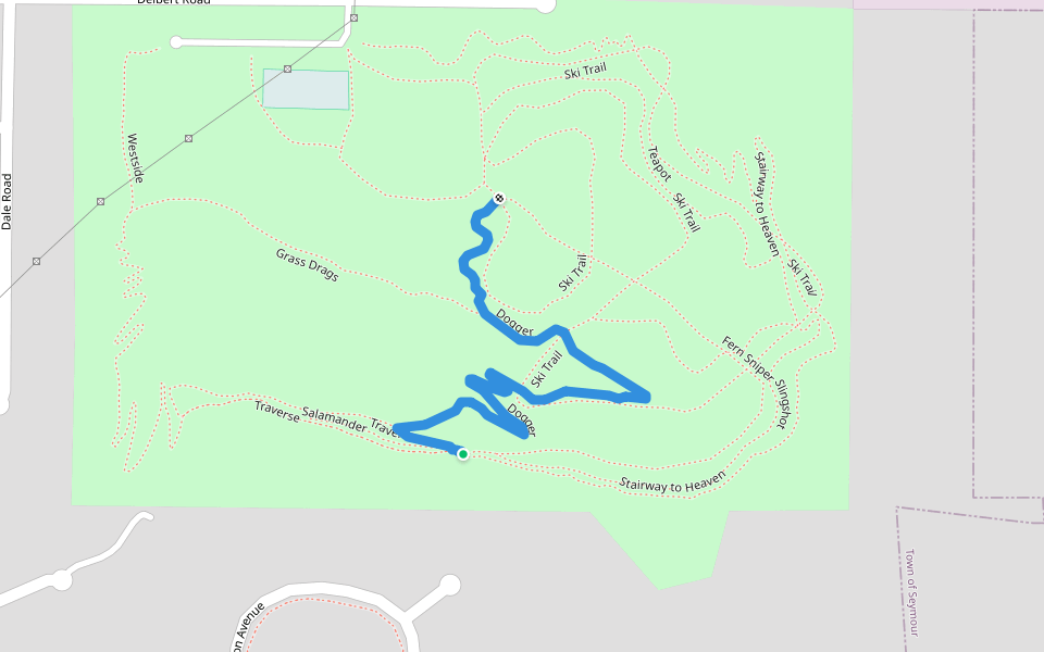 Dogger Hiking Trail Eau Claire, Wisconsin Pacer