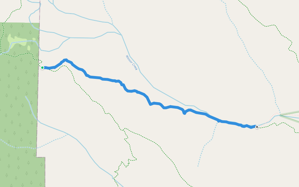 Trail 261 (closed)