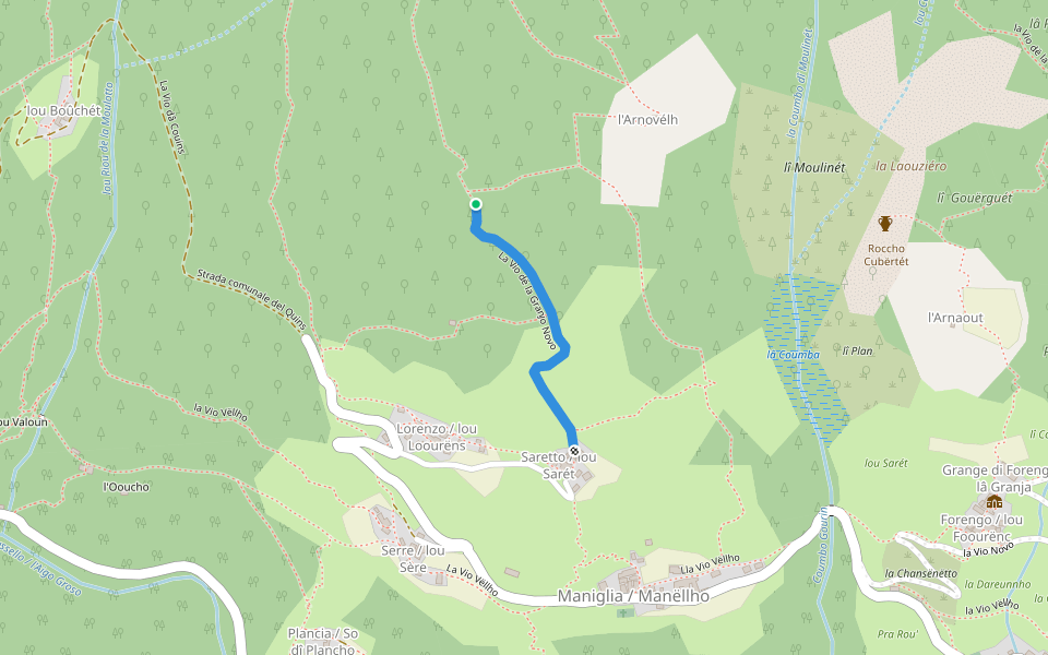 La Vio dë la Granjo Novo