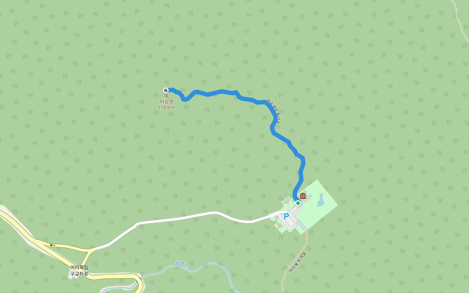 어승생악 등산로