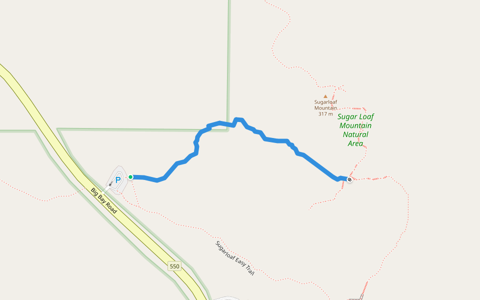 Sugarloaf Difficult Trail