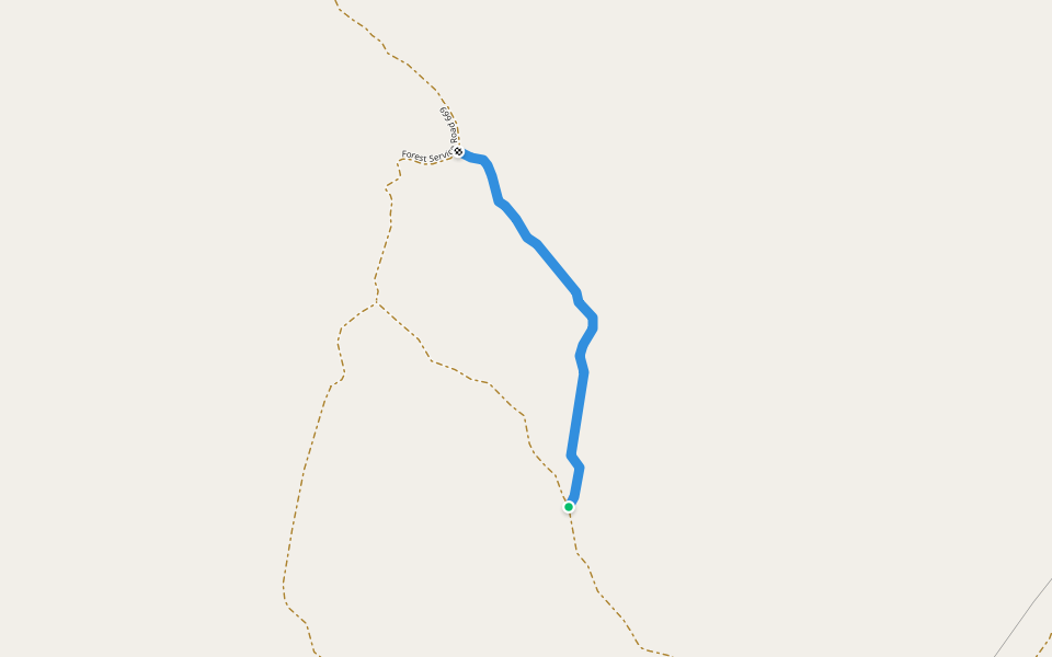 UNCONFIRMED walking route map in Hill City