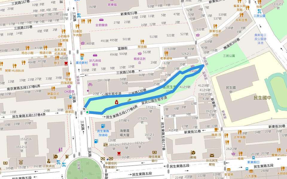 富民公園生態步道