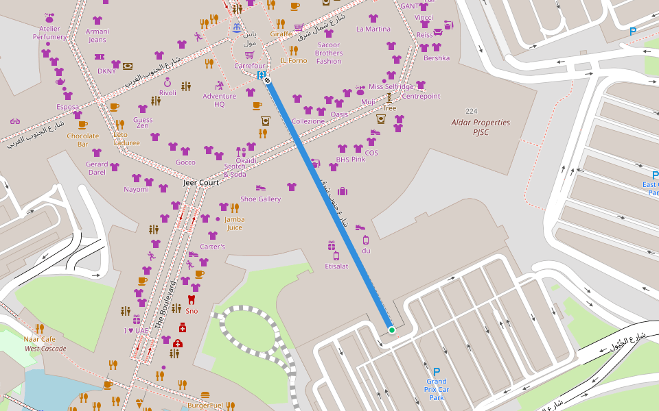 شارع جنوب شرق