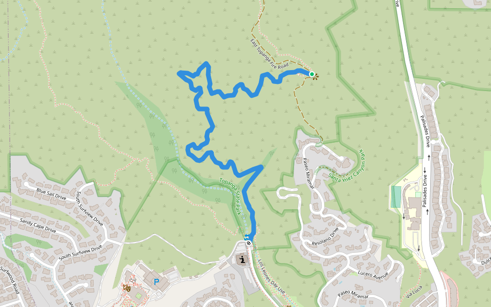 Los Liones Canyon Trail