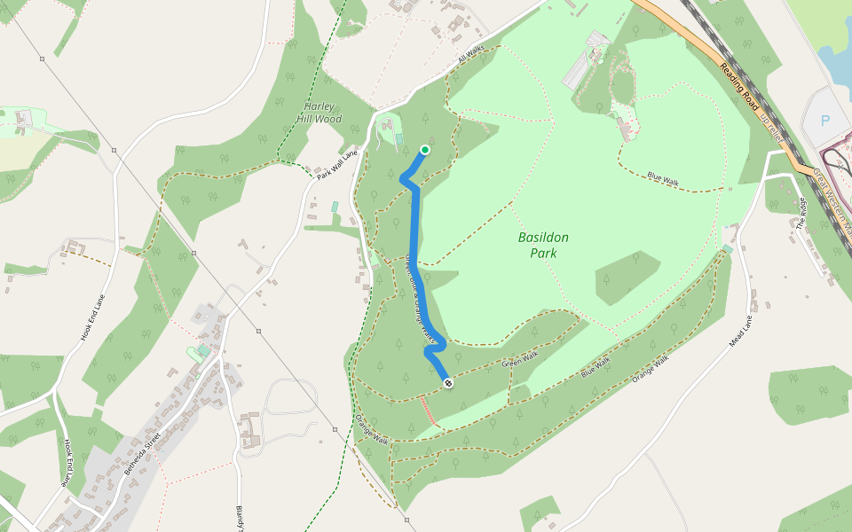 Green, Blue & Orange Walks