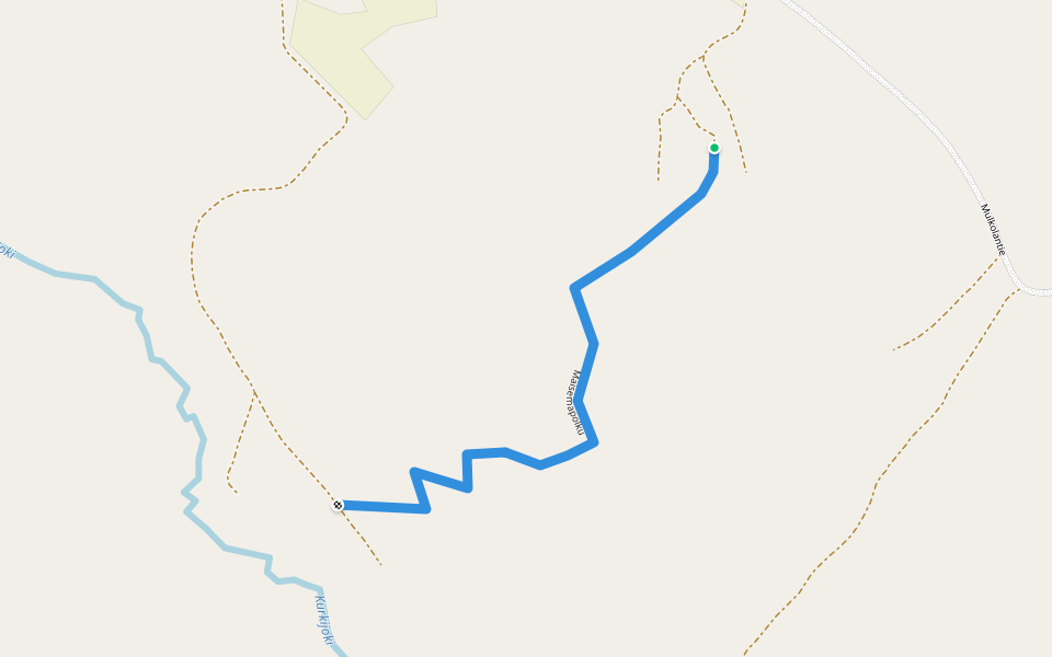 Maisemapolku walking route map in Hämeenlinna