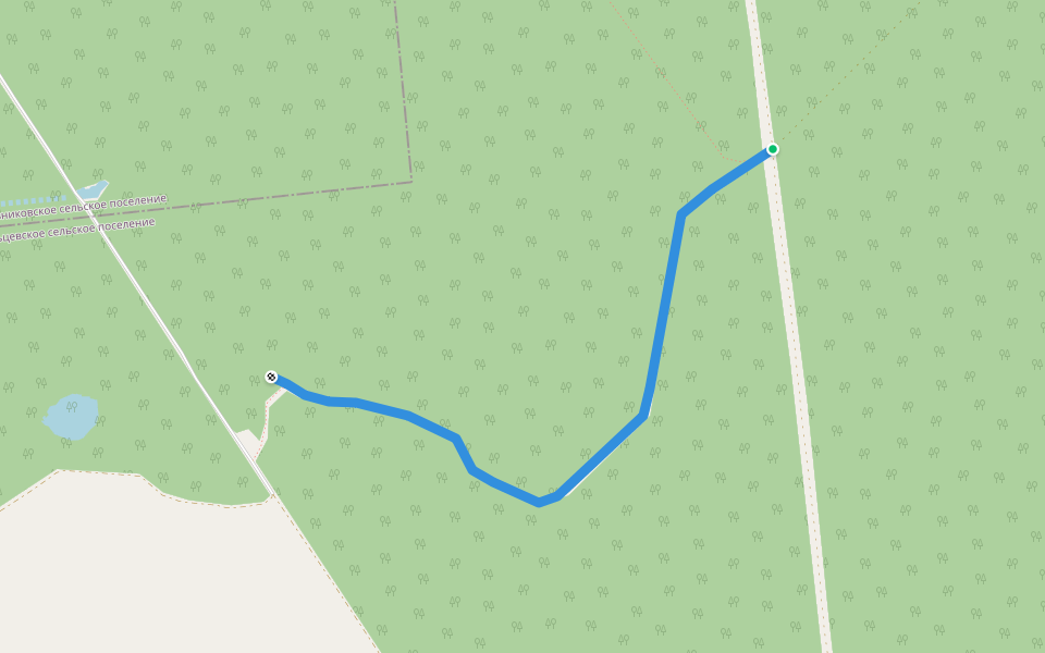 только квадры walking route map in Tomsk