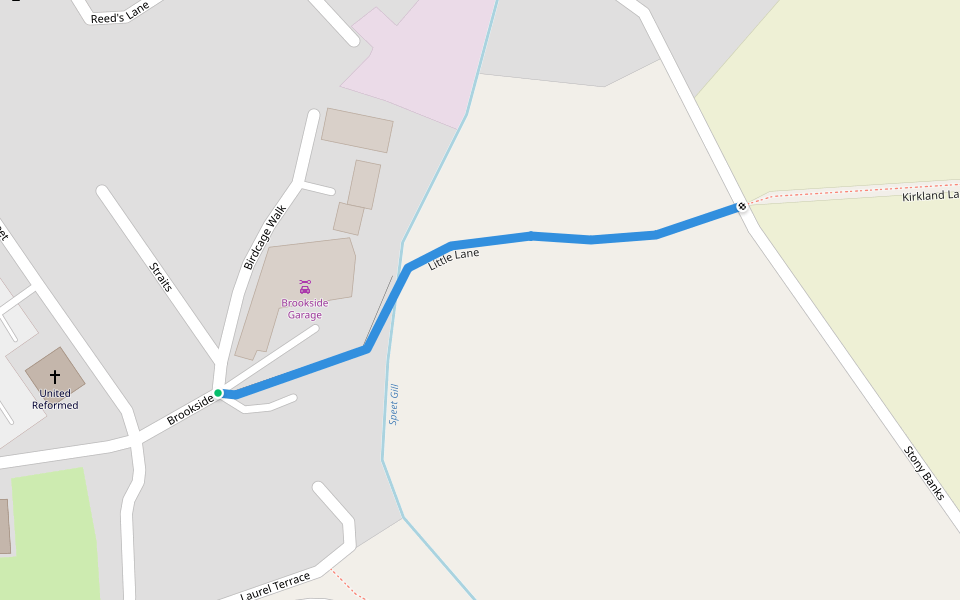 Little Lane Walking And Running Trail Wigton, England Pacer