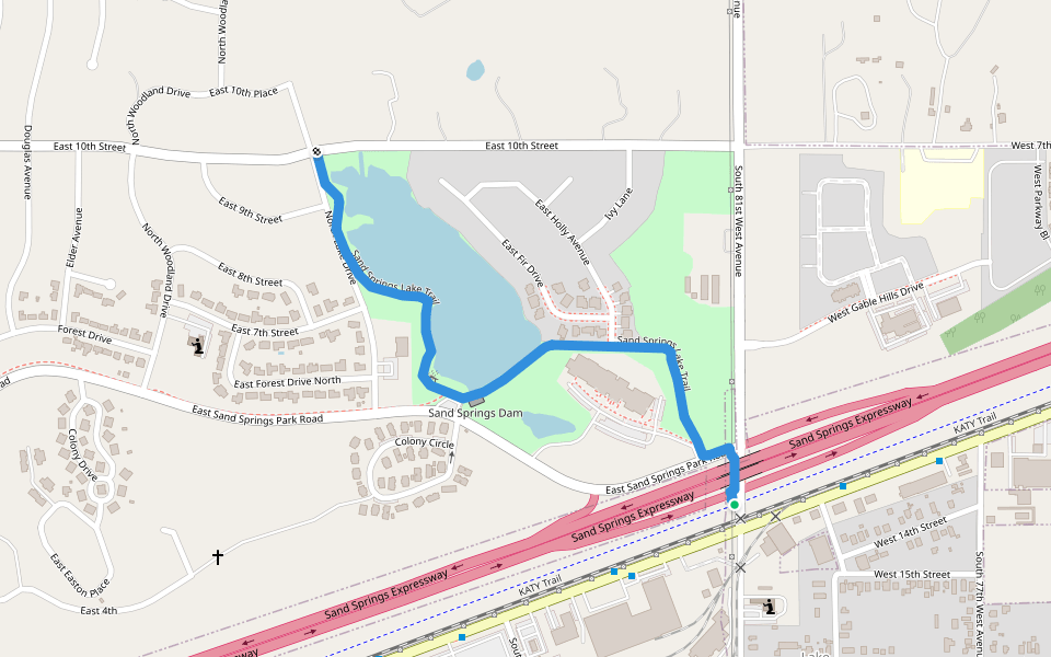 Sand Springs Lake Trail