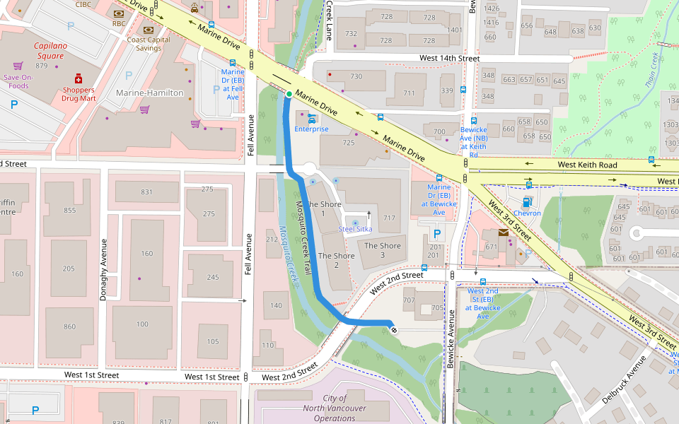 Mosquito Creek Trail