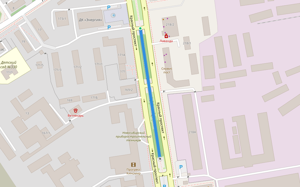 Аллея ветеранов заельцовского района