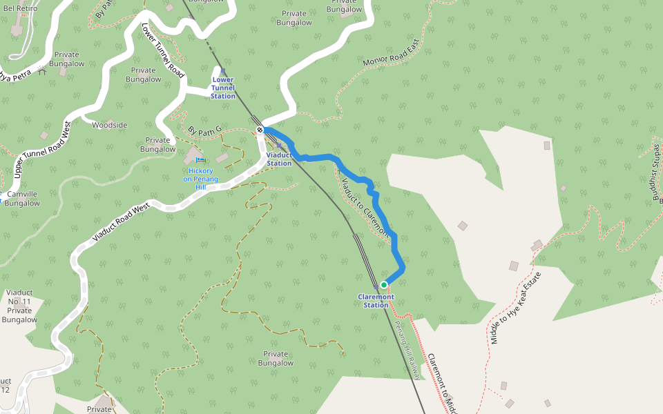 Viaduct to Claremont