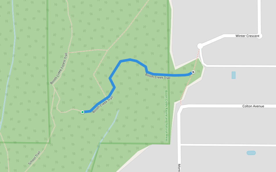 Booth Creek Trail Walking and Running Coquitlam, British Columbia Pacer