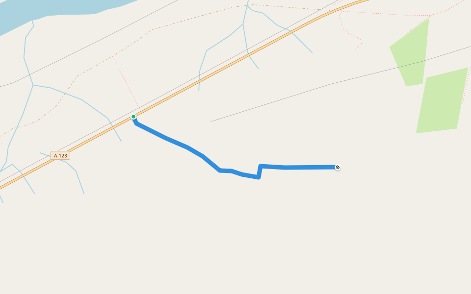 деревтропа walking route map in Verkhnee Osinovo