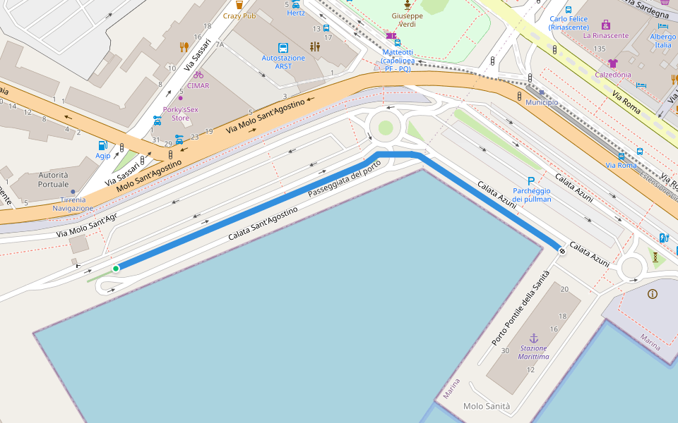 Passeggiata del porto