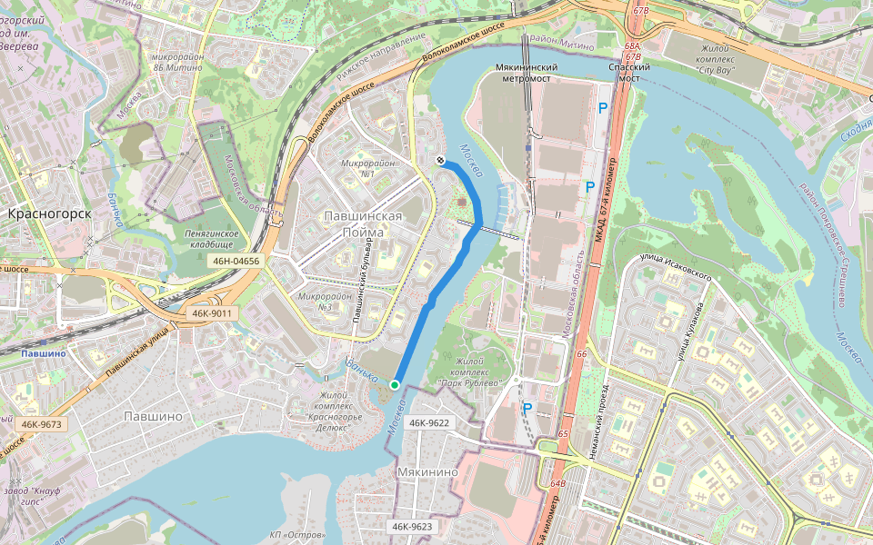 Живописная набережная