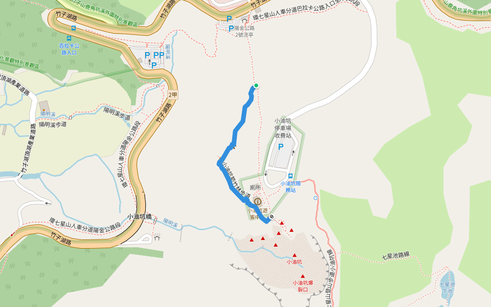 小油坑箭竹林步道