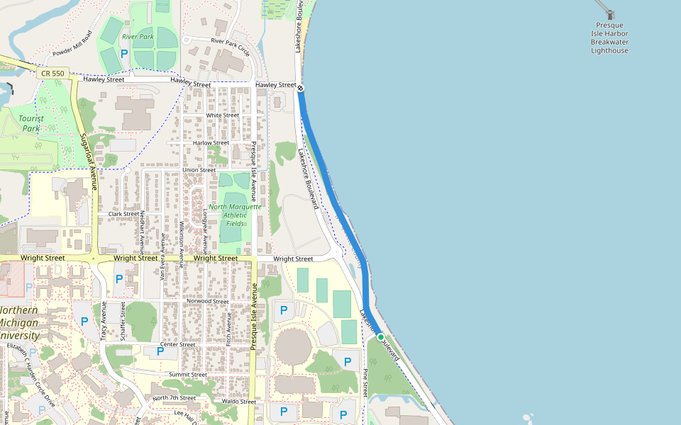 Former Lakeshore Boulevard