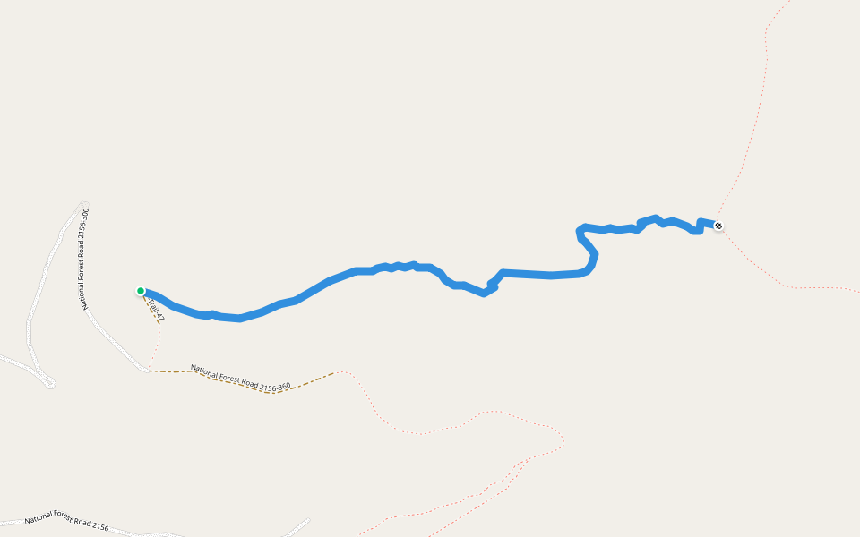 Nf-Trail-47 walking route map in Republic