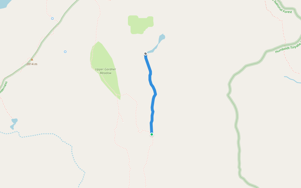 Halfmoon Lake Trail Hiking Arnold, California Pacer