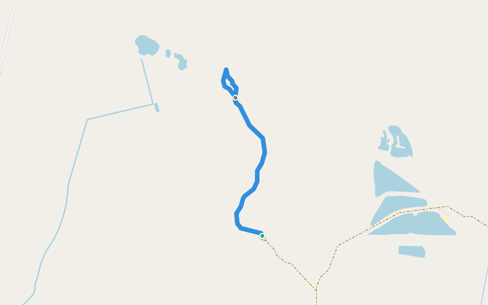 Kotkanpesän laavu ym walking route map in Kauhava