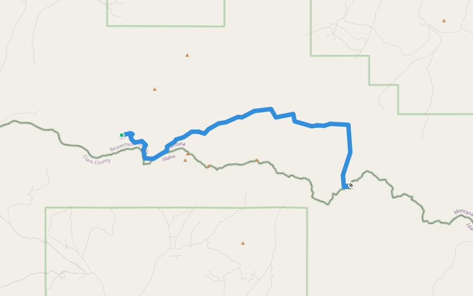 cdt walking route map in Lima