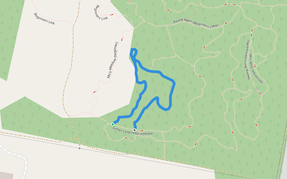 Tetanus Shot (advanced) walking route map in Westleigh