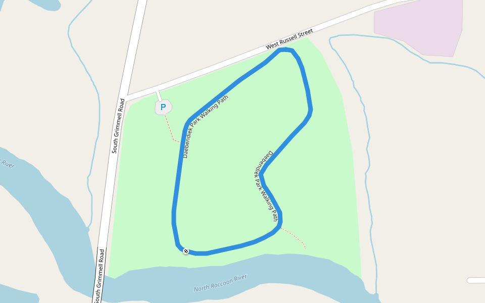 Daebendiek Park Walking Path