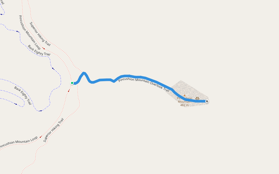 Pincushion Mountain Overlook Trail
