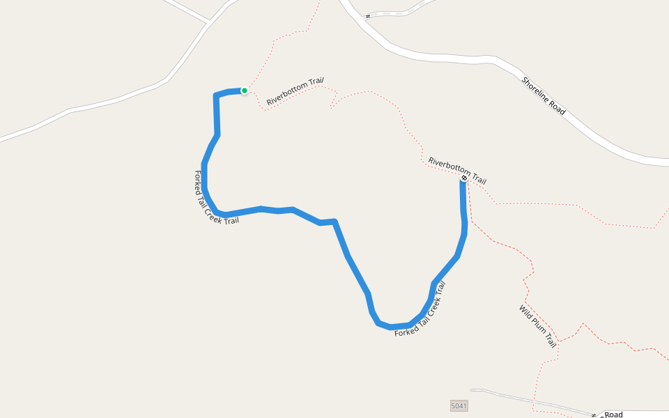 Forked Tail Creek Trail