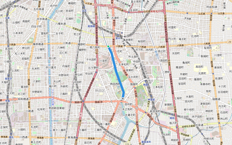 リバーサイド堀川端プロムナード