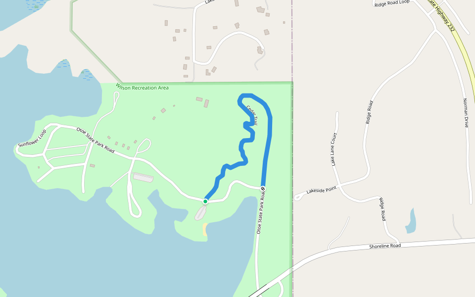 Cedar Trail Hiking Sylvan Grove, Kansas Pacer