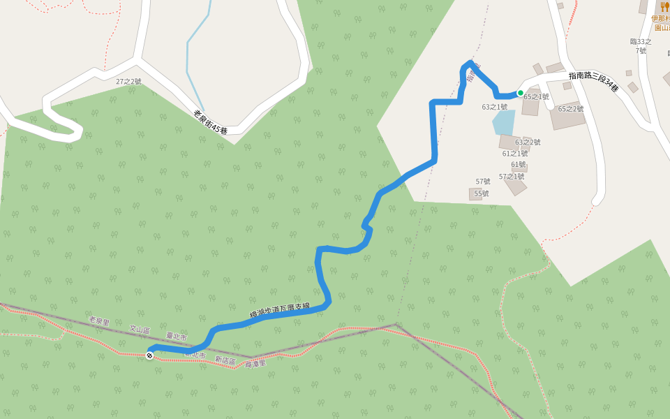 樟湖步道瓦厝支線