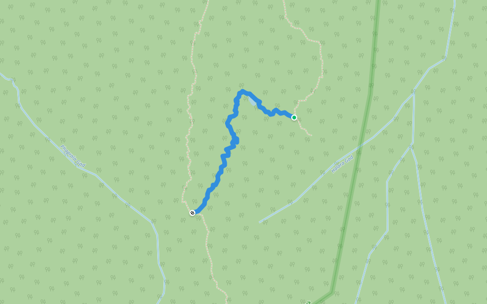Juda ka Talab-Kedarkantha Base Camp walking route map in Supin Range