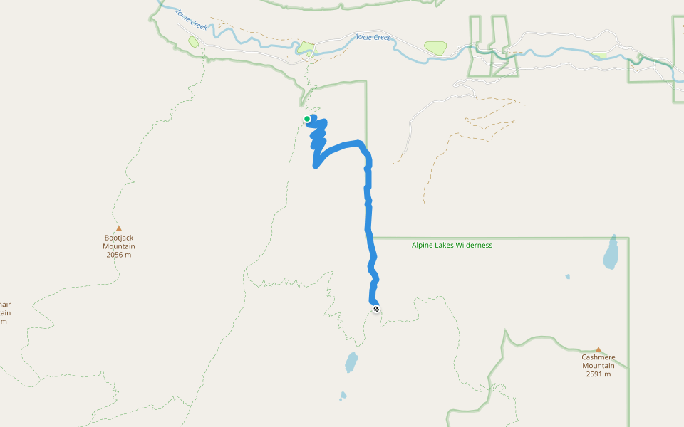 Trout Creek Trail Hiking Leavenworth, Washington Pacer