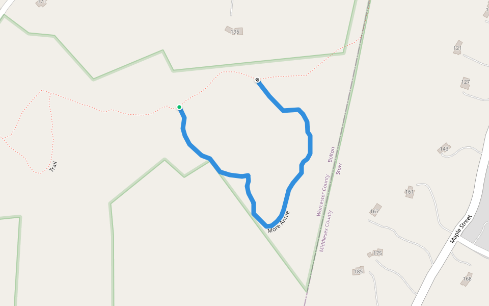 More Annie walking route map in Bolton