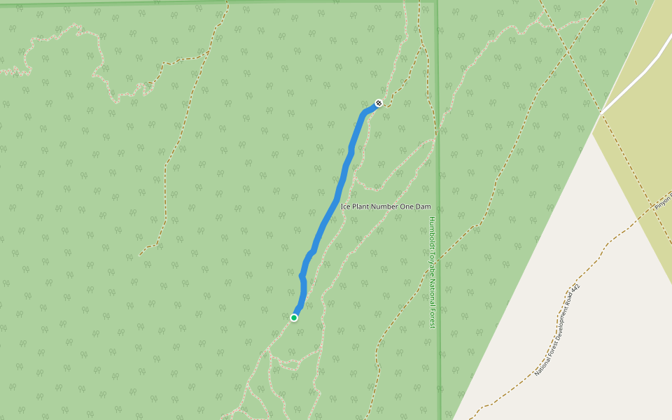 The Whoops walking route map in Ely
