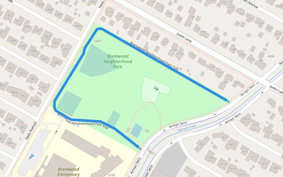 Brentwood Neighborhood Park Trail