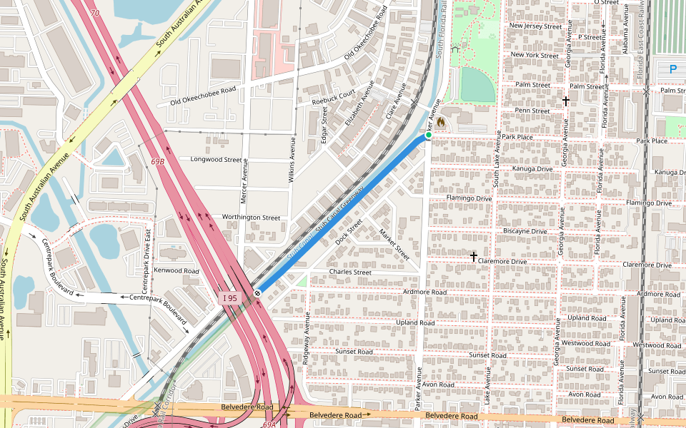 Stub Canal Greenway Walking And Running Trail West Palm Beach