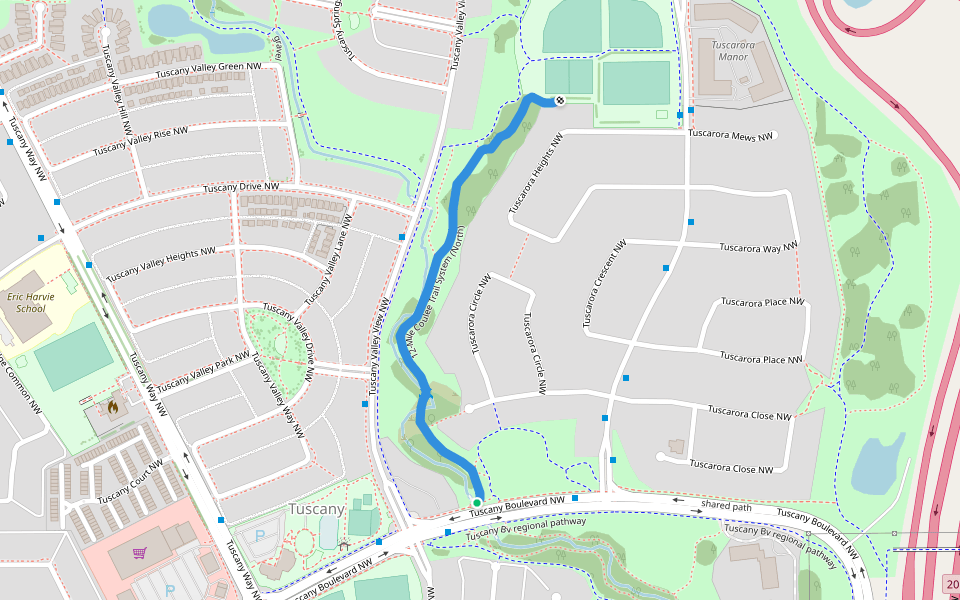 12-Mile Coulee Trail System (North)