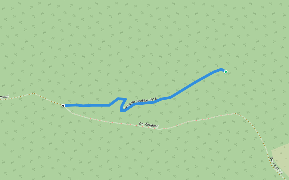 variante cinghiali 2k18 walking route map in Valle Sant'Innocenzo