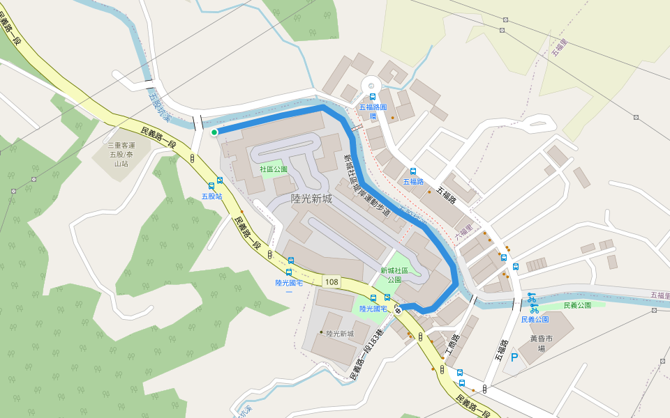 新城社區堤岸運動步道