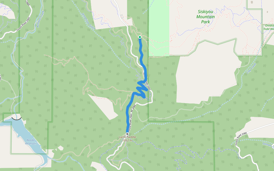 Caterpillar Trail Hiking Ashland, Oregon Pacer