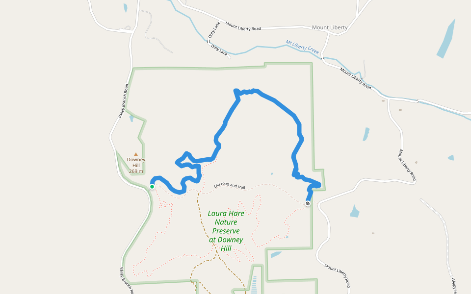 Laura Hare Nature Preserve North Loop Trail