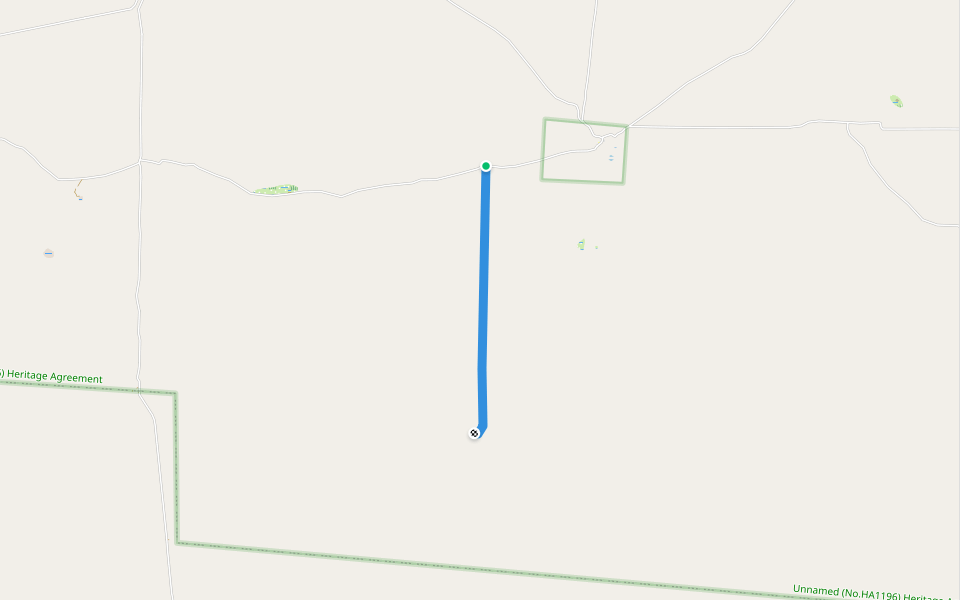 Walk 6 Big Sand Dune walking route map in Gluepot